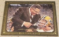 Vince Lombardi [Framed Bronze] #86 Football Cards 2008 Upper Deck Masterpieces Prices