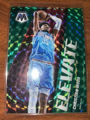 Christian Wood [Green Fluorescent] #10 Basketball Cards 2020 Panini Mosaic Elevate Prices