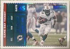 Ricky Williams [Platinum] #GDT-RWI Football Cards 2022 Panini Contenders Game Day Ticket Prices