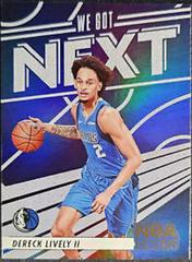 Dereck Lively II [Holo] #29 Basketball Cards 2023 Panini Hoops We Got Next Prices