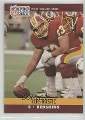 Jeff Bostic Football Cards 1990 Pro Set Prices