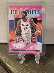 Joel Embiid [Pink] #3 Basketball Cards 2022 Panini Origins Catapults Prices