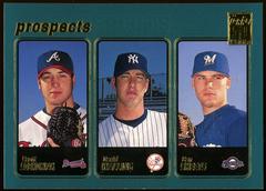 Ben Sheets, David Walling, Scott Sobkowiak [Limited Edition] Baseball Cards 2001 Topps Prices