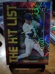 Trea Turner [Pink Fireworks] #THL-1 Baseball Cards 2022 Panini Donruss The Hit List Prices