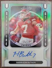 Harrison Butker [Green] #SS-HB Football Cards 2022 Panini Absolute Signature Standouts Prices