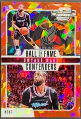 Dwyane Wade [Red Cracked Ice] Basketball Cards 2018 Panini Contenders Optic Hall of Fame Contenders Prices