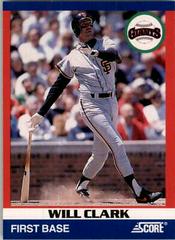 Will Clark Baseball Cards 1991 Score Superstars Prices