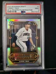 Tommy Troy [Refractor] #DPP-7 Baseball Cards 2023 Bowman Draft Picks & Prospects Prices