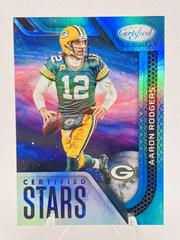Aaron Rodgers [Teal] #CS-7 Football Cards 2022 Panini Certified Stars Prices