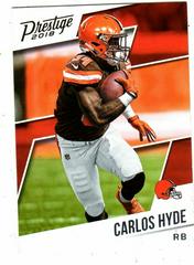 Carlos Hyde #1 Football Cards 2018 Panini Prestige Prices