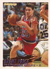 Brent Price #236 Basketball Cards 1994 Fleer Prices