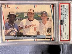 Al Slug. Shortstops [Fernandez, Ripken, Trammell] #635 Baseball Cards 1988 Fleer Prices