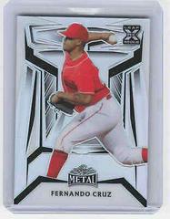 Fernando Cruz #B-61 Baseball Cards 2023 Leaf Metal Draft Prices