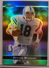 PEYTON MANNING [BLUE] Football Cards 2000 Bowman's Best Bets Prices