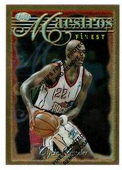 Clyde Drexler [Refractor] Basketball Cards 1996 Finest Prices