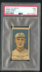 Jimmy Ring [Hand Cut] #98 Baseball Cards 1919 W514 Prices