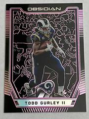Todd Gurley II [Purple] #7 Football Cards 2018 Panini Obsidian Prices