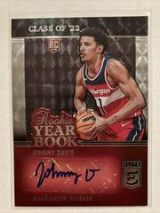 Johnny Davis #RYB-JDV Basketball Cards 2022 Panini Donruss Elite Rookie Yearbook Autographs Prices