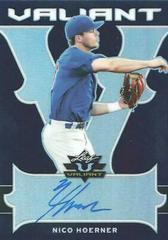 Nico Hoerner [Autographs Navy] #BA-NH1 Baseball Cards 2018 Leaf Valiant Prices