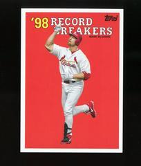Mark McGwire Baseball Cards 2023 Topps Oversized Record Breakers Prices