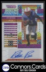 Rashee Rice [Prismatic White] #SP-RR1 Football Cards 2023 Leaf Vivid Autographs Sideline Painting Prices