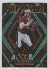 Steve Young [Teal] #FF-8 Football Cards 2022 Panini Phoenix Fire Forged Prices
