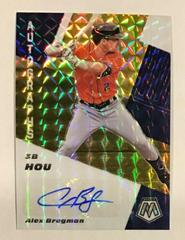 Alex Bregman [Gold Mosaic] Baseball Cards 2021 Panini Mosaic Autographs Prices