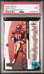 Jerry Rice #2 Football Cards 2000 Fleer Metal Hot Commodities Prices