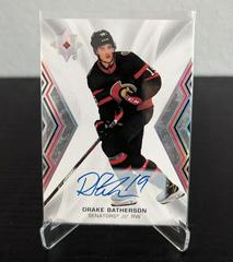 Drake Batherson Hockey Cards 2021 Ultimate Collection Signatures Prices