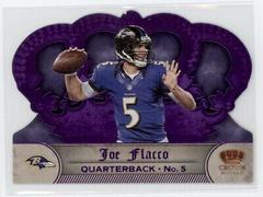 Joe Flacco [Purple] #6 Football Cards 2012 Panini Crown Royale Prices