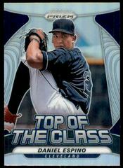 Daniel Espino [Silver Prizm] #TOC-24 Baseball Cards 2020 Panini Prizm Top of the Class Prices