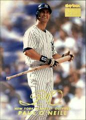 Paul O'Neill #17 Baseball Cards 1999 Skybox Premium Prices