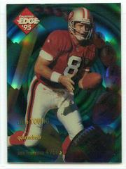 Steve Young [Quantum] #2 Football Cards 1995 Collector's Edge Edgetech Prices
