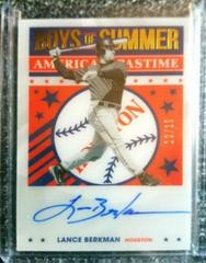 Lance Berkman [Gold] Baseball Cards 2021 Panini Chronicles Boys of Summer Autographs Prices