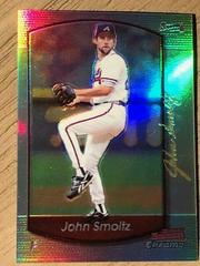 John Smoltz [Refractor] #31 Baseball Cards 2000 Bowman Chrome Prices