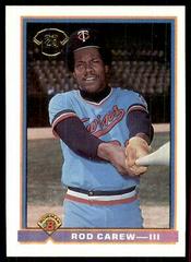 Rod Carew III #3 Baseball Cards 1991 Bowman Prices