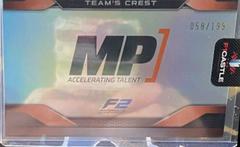 F2 MP Motorsport #CC-MP Racing Cards 2023 Topps Chrome Formula 1 Constructor’s Crest Prices