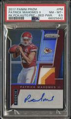 Patrick Mahomes II [Red Power Prizm] #RPA-PM Football Cards 2017 Panini Prizm Rookie Patch Autographs Prices