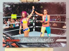 Sasha Banks, Bayley Wrestling Cards 2017 Topps WWE Road To Wrestlemania Prices
