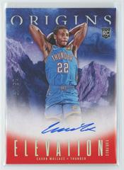 Cason Wallace [Red] #10 Basketball Cards 2023 Panini Origins Elevation Signature Prices