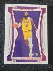 LeBron James [Red] #1 Basketball Cards 2022 Panini National Treasures Prices