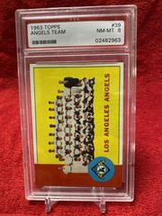 Angels Team #39 Baseball Cards 1963 Topps Prices