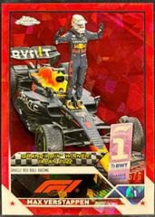 Max Verstappen [Red Refractor] #161 Racing Cards 2023 Topps Chrome Formula 1 Prices