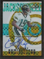 Ernest Wilford [Autograph Gold Xfractor] Football Cards 2004 Topps Finest Prices