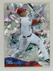 Mike Trout [Ice Diffractor] Baseball Cards 2014 Topps High Tek Prices