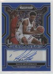 David McCormack [Blue] #CP-DMC Basketball Cards 2022 Panini Prizm Draft Picks College Penmanship Autographs Prices