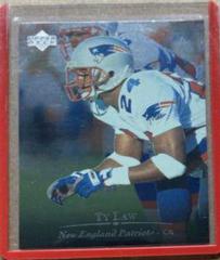 Ty Law #198 Football Cards 1996 Upper Deck Silver Prices