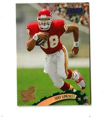 Tony Gonzalez [Pro Bowl] Football Cards 1997 Stadium Club Prices