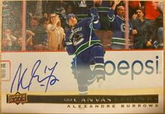 Alexandre Burrows [Autograph] #C-9 Hockey Cards 2020 SP Signature Edition Legends UD Canvas Prices