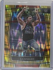 LA Knight [Gold Flash] #1 Wrestling Cards 2022 Panini Select WWE Prices